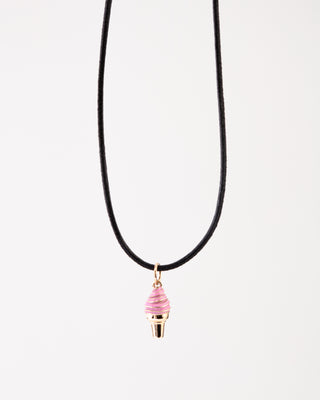 Leather Charm Necklace